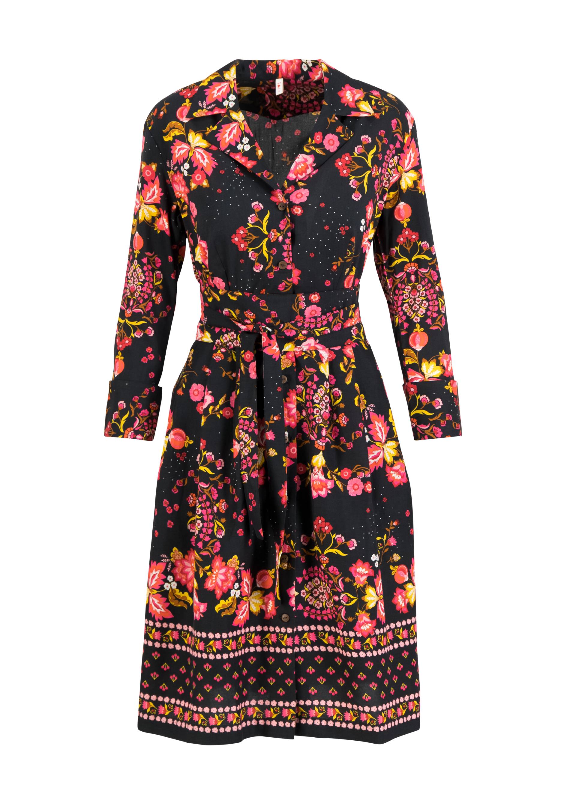 Blusenkleid Zauberknopf und Kragen