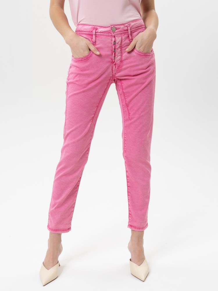 SHYRA CROPPED JEANS MIT RECYCELTEM POLYESTER